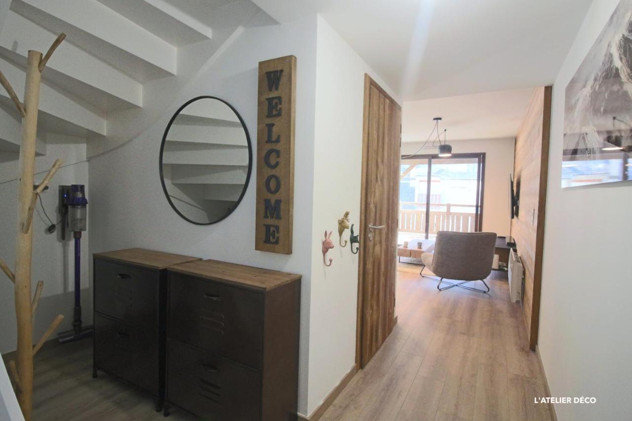 Magnifique T5 Duplex De Grand Standing 120M2 Neuf Classe 4 Etoiles Pour 8 Personnes En Plein Centre De Saint-Lary-Soulan Bagian luar foto