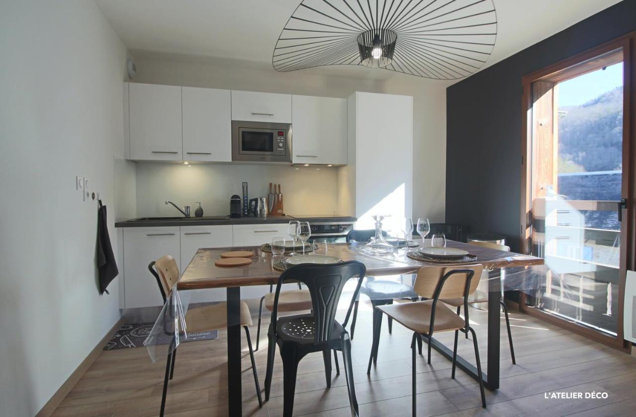 Magnifique T5 Duplex De Grand Standing 120M2 Neuf Classe 4 Etoiles Pour 8 Personnes En Plein Centre De Saint-Lary-Soulan Bagian luar foto
